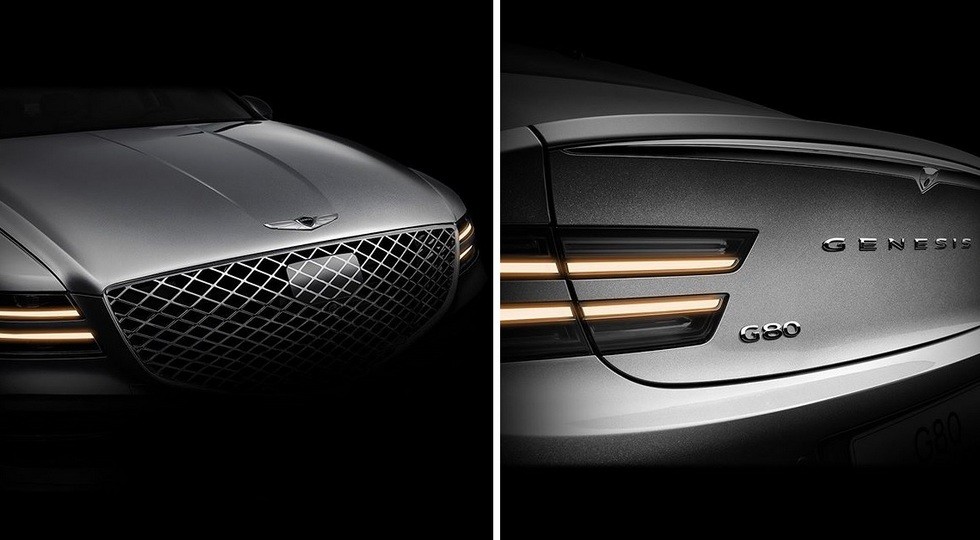 Новый Genesis G80: видео, дата премьеры и моторы (дизель, возможно, не от GV80)
