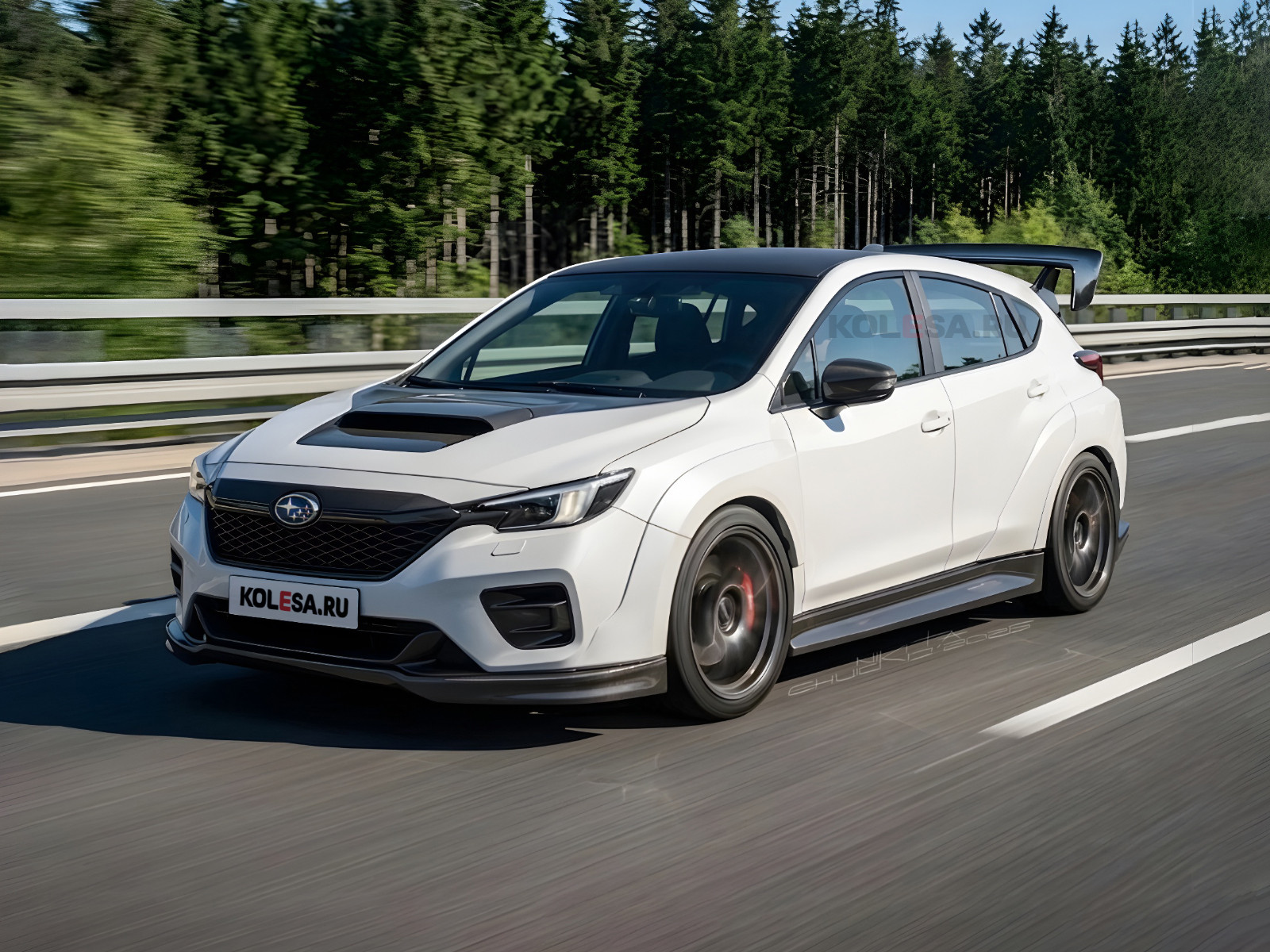 Новый хэтчбек Subaru Impreza STI: первые изображения