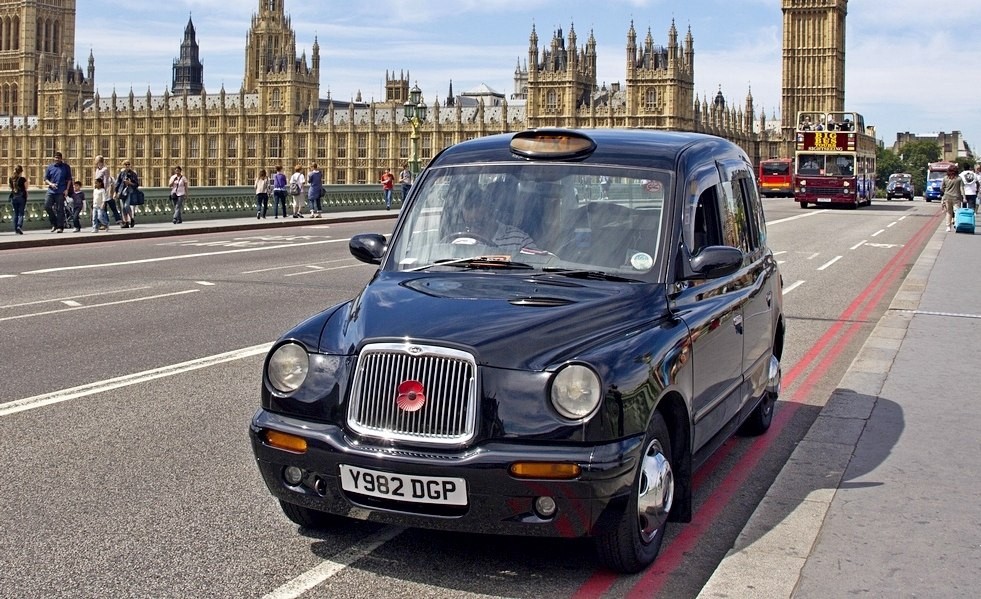 Такси в британии