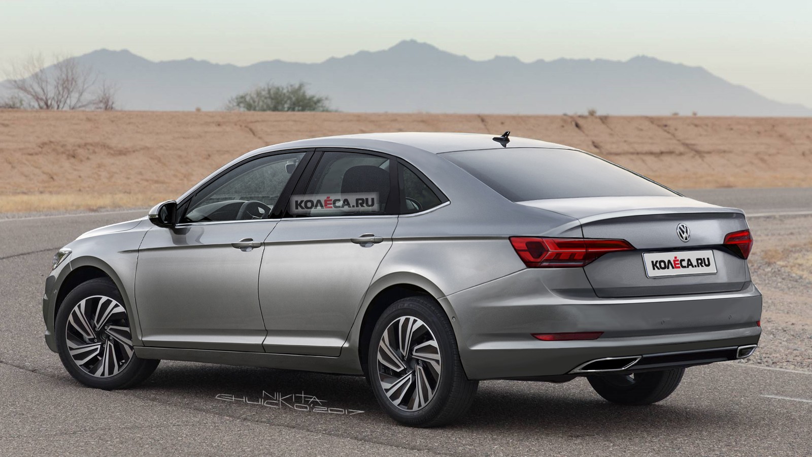 VW Jetta rear1