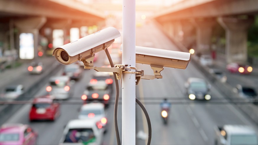 traffic security camera.