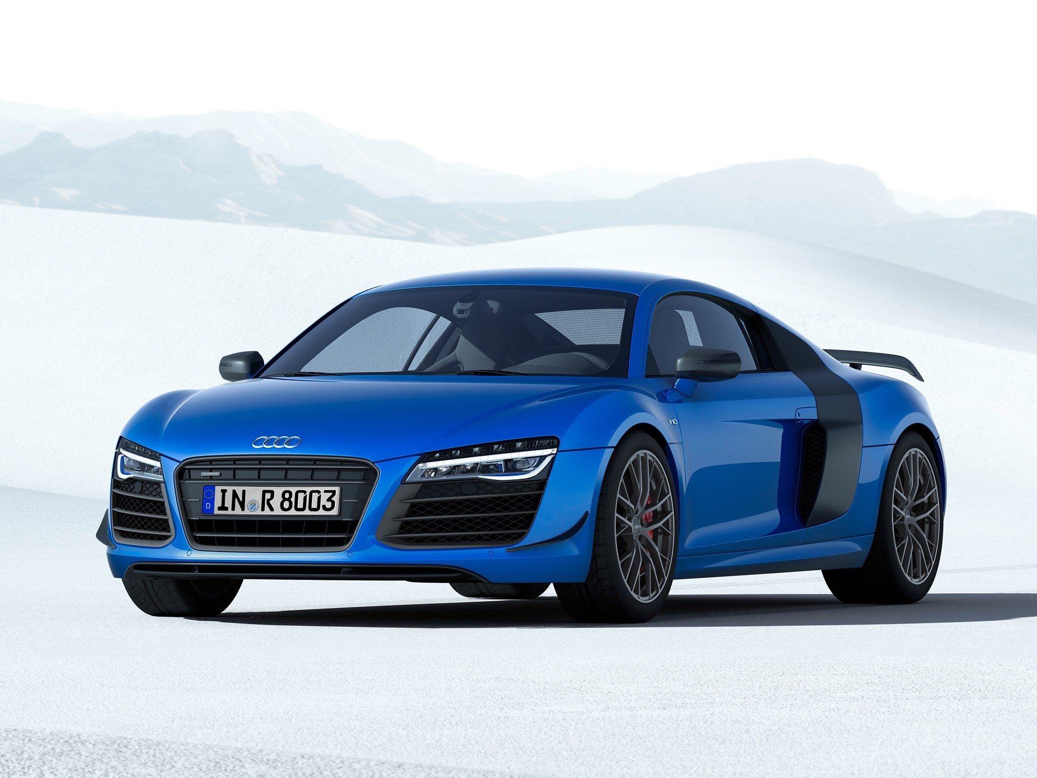 Суперкар Audi R8 блеснул лазерными фарами на ММАС-2014 - КОЛЕСА.ру –  автомобильный журнал