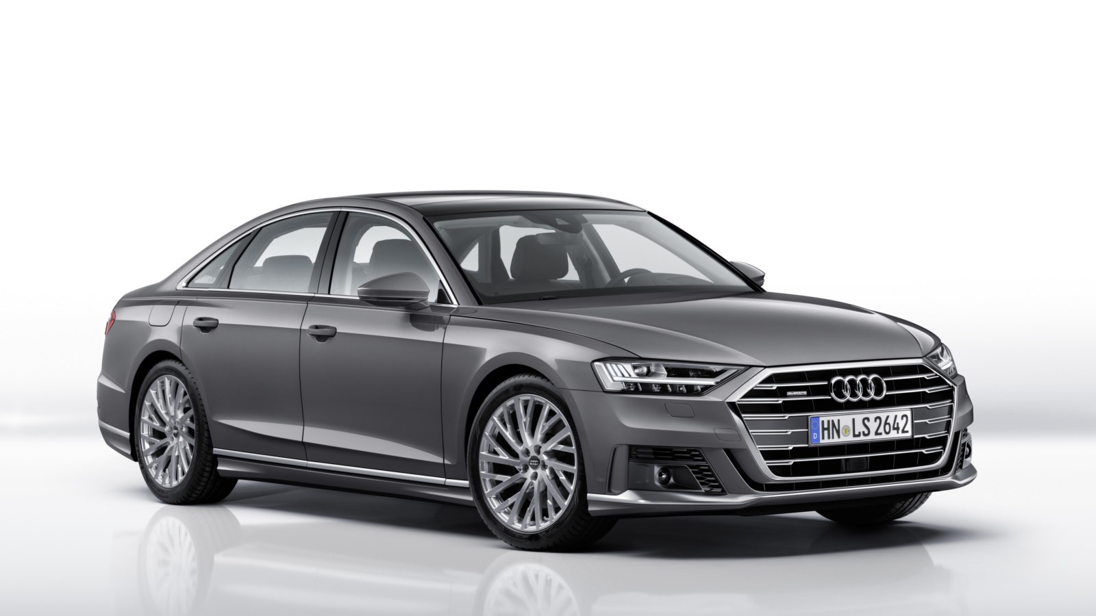 Audi A8 with sport exterior package
