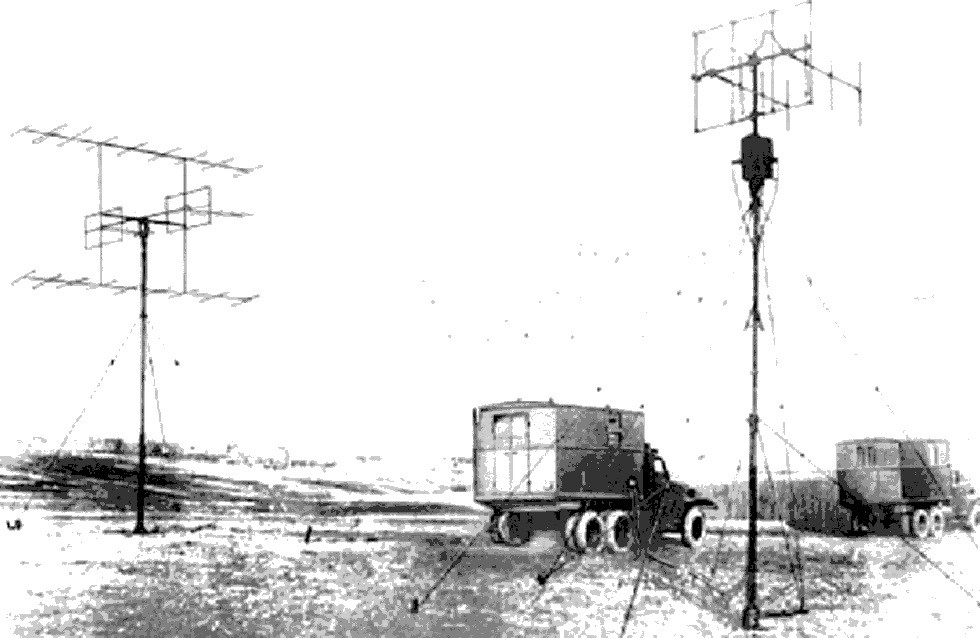 Радиолокационная станция П-3А Печора на ленд-лизовских шасси. 1948 год