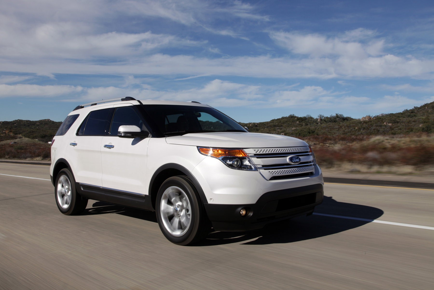 Ford Explorer White