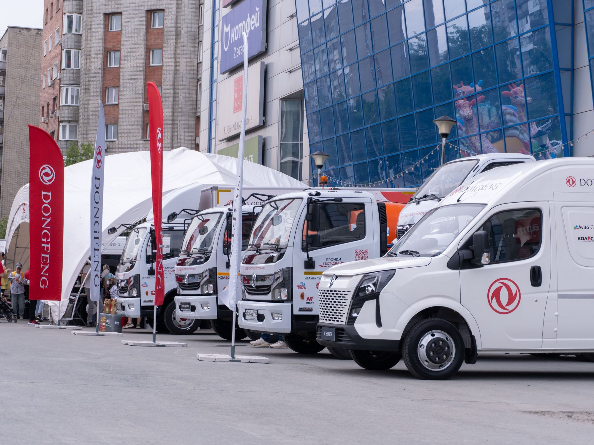 Автопробег среднетоннажных грузовиков DONGFENG «Следуй за солнцем» достиг  шестой остановки! - КОЛЕСА.ру – автомобильный журнал