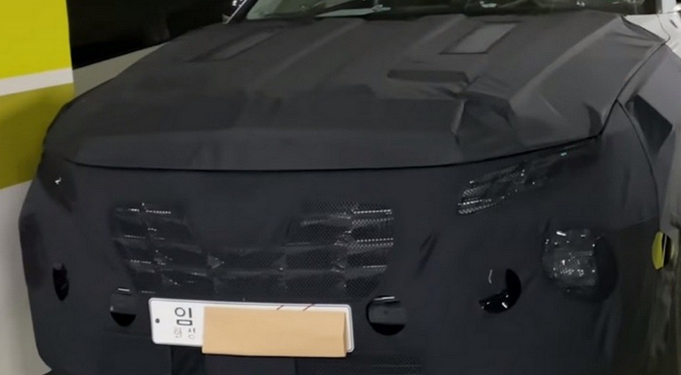 Кроссовер Hyundai Tucson нового поколения показался на видео