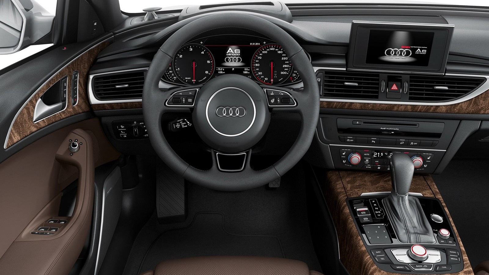 На фото: интерьер Audi A6 Allroad