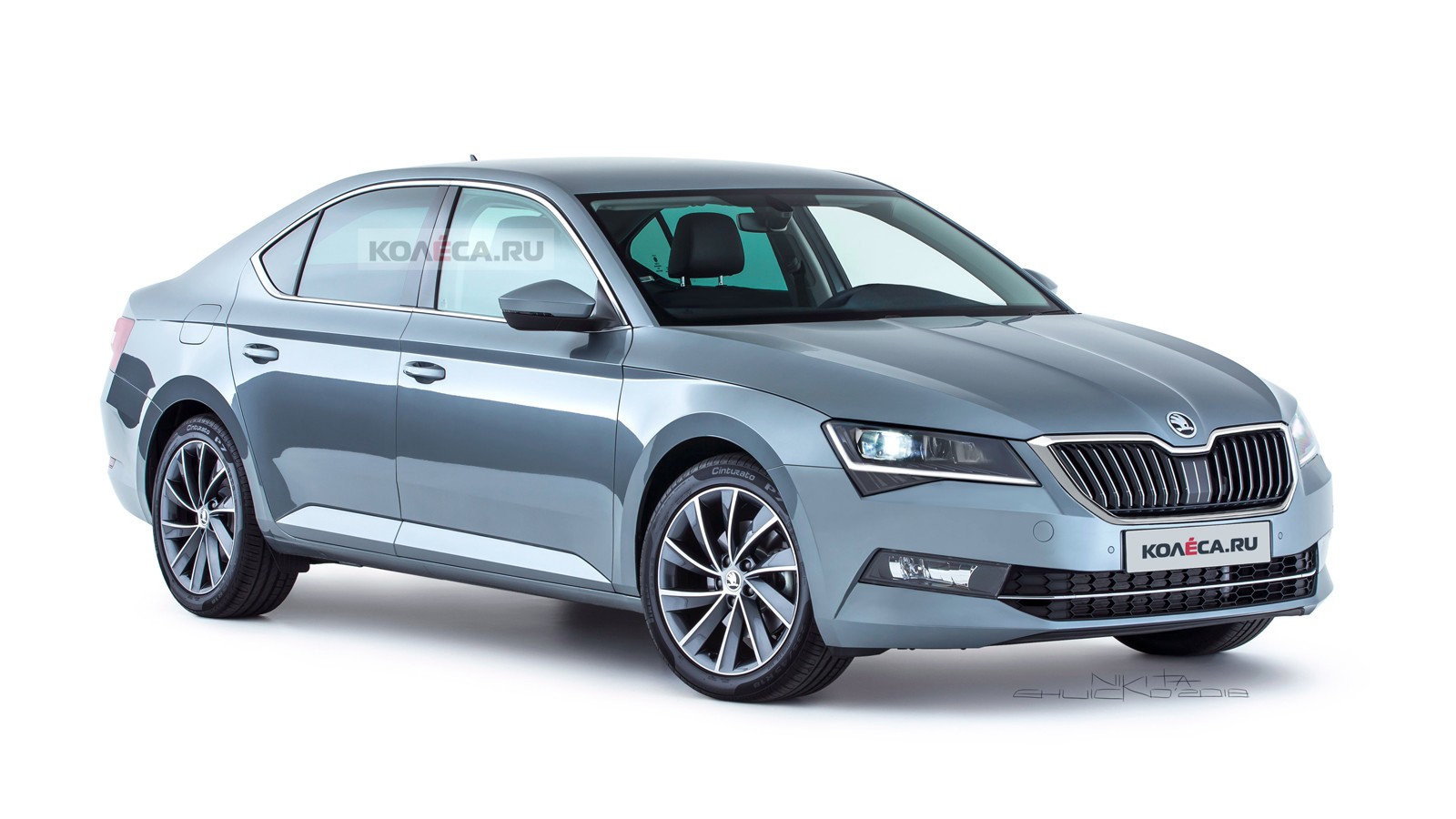 Skoda Superb rest front2