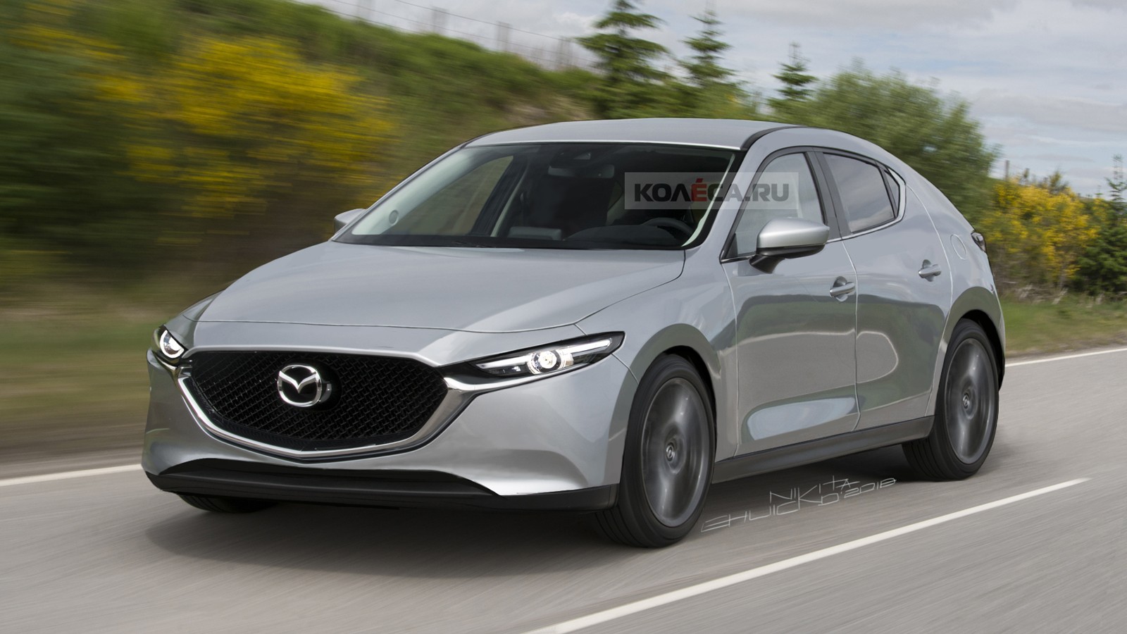 Mazda 3 new front2