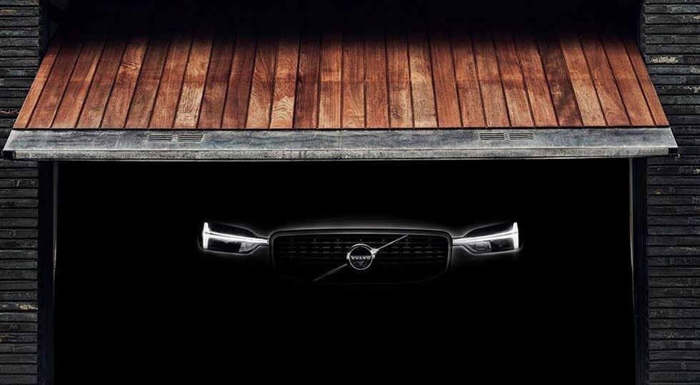 Один из предыдущих тизеров нового Volvo XC60