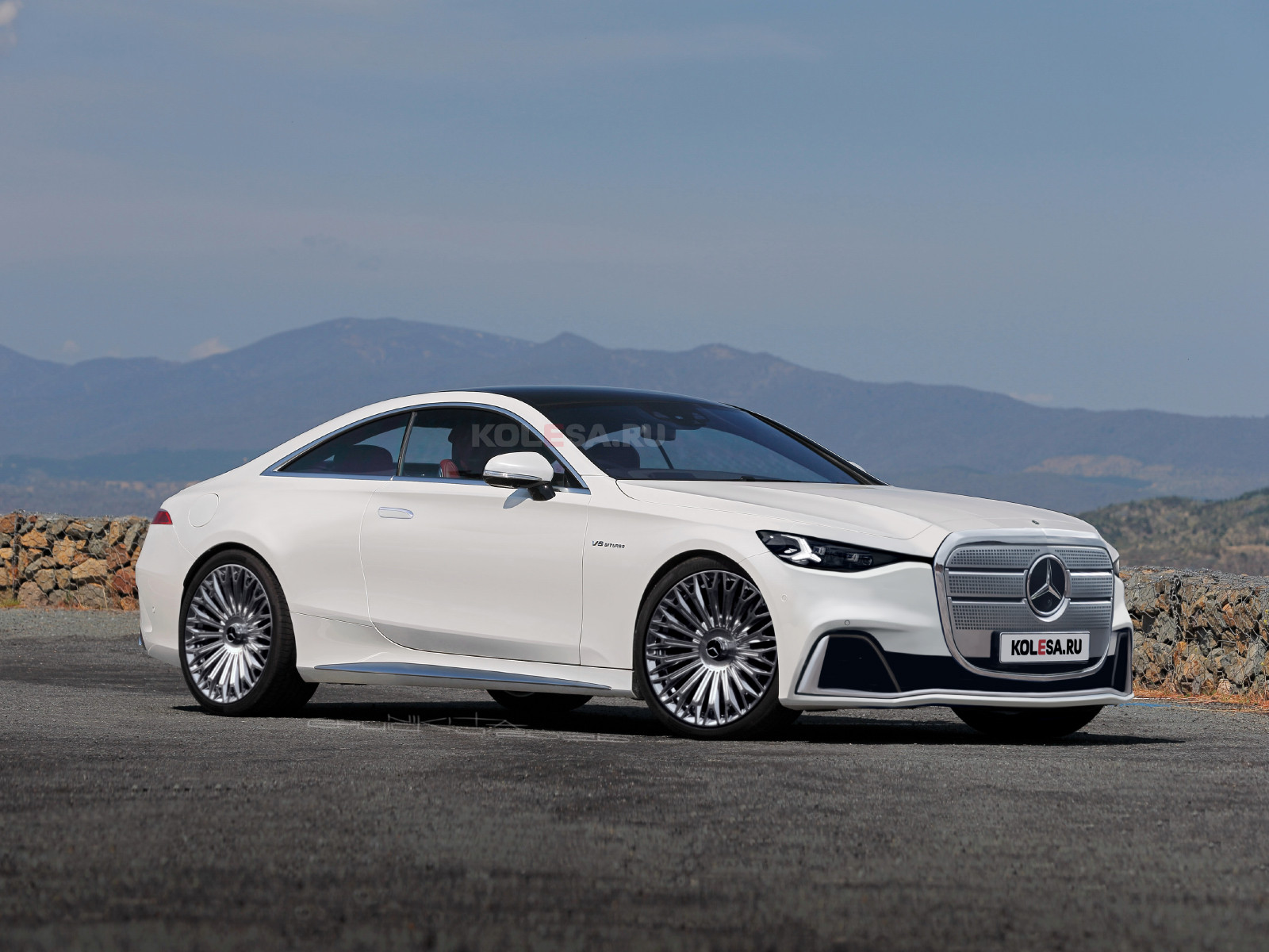 Новое купе Mercedes-Benz S-класса: первые изображения