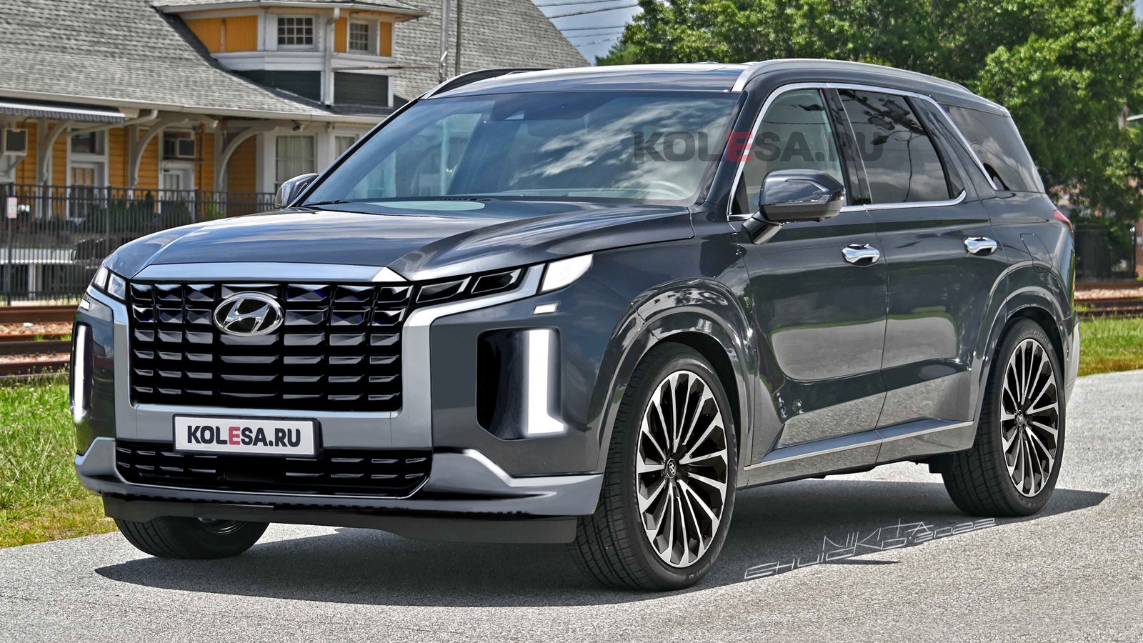 Рестайлинговый Hyundai Palisade: новые изображения | Курский автомобильный  портал NewAuto46.ru