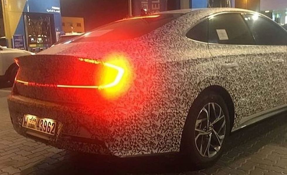Шпионские снимки Hyundai Sonata