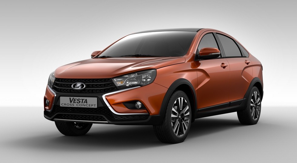 На фото: концепт Lada Vesta Cross