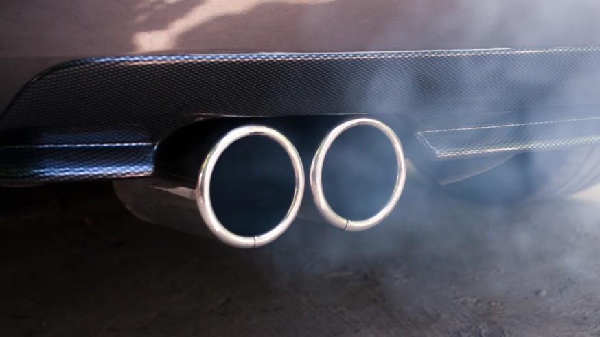 Car exhaust pipe