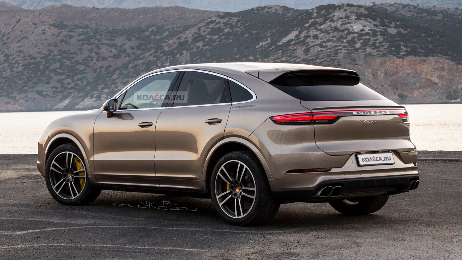 Porsche Cayenne Coupe rear1