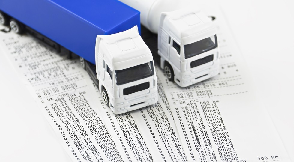 Digital tachograph printed day shift