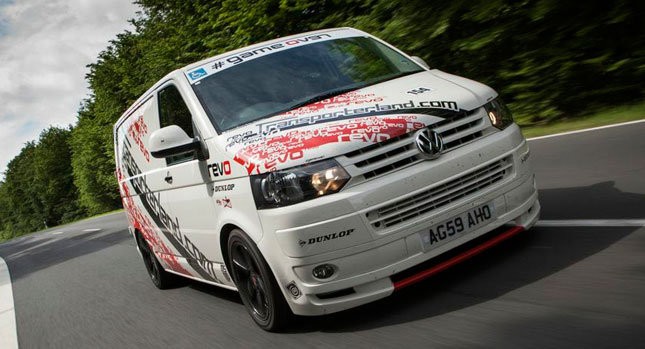 Volkswagen T5 - самый быстрый фургон "Северной петли"