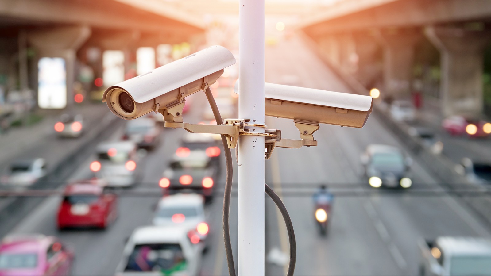 traffic security camera.