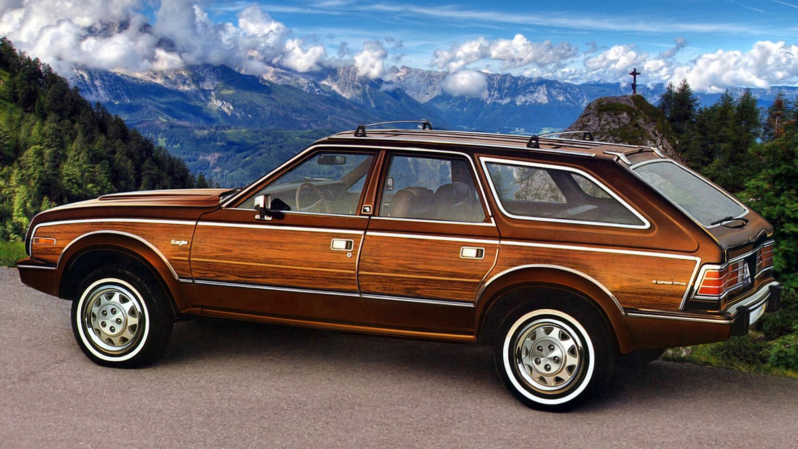 На фото: AMC Eagle Wagon '1985