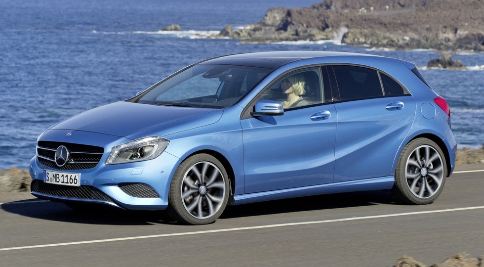 На фото: Mercedes-Benz A-Class'2012–15
