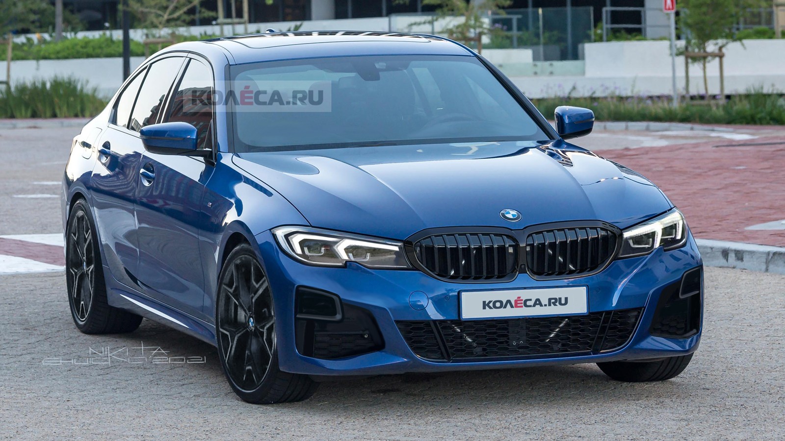 Обновлённый BMW 3 серии (G20): первые изображения