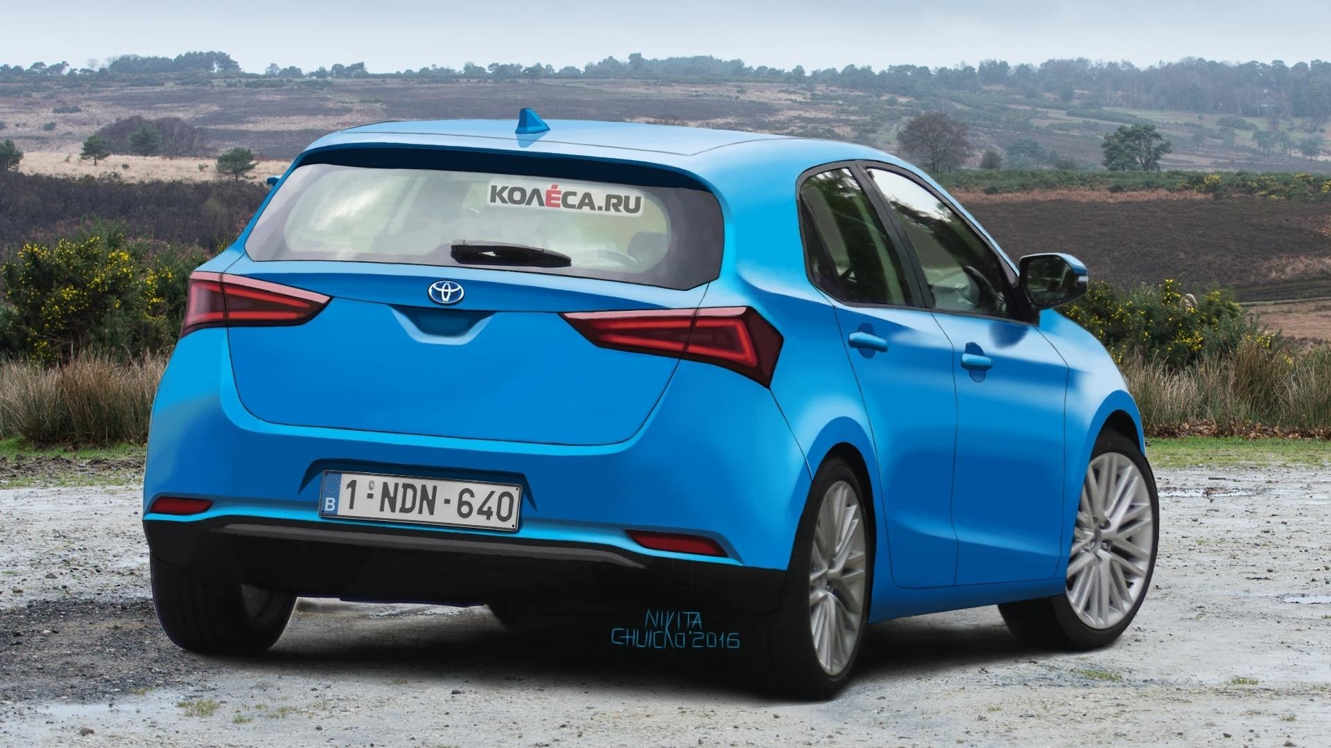 Toyota Auris rear(2)