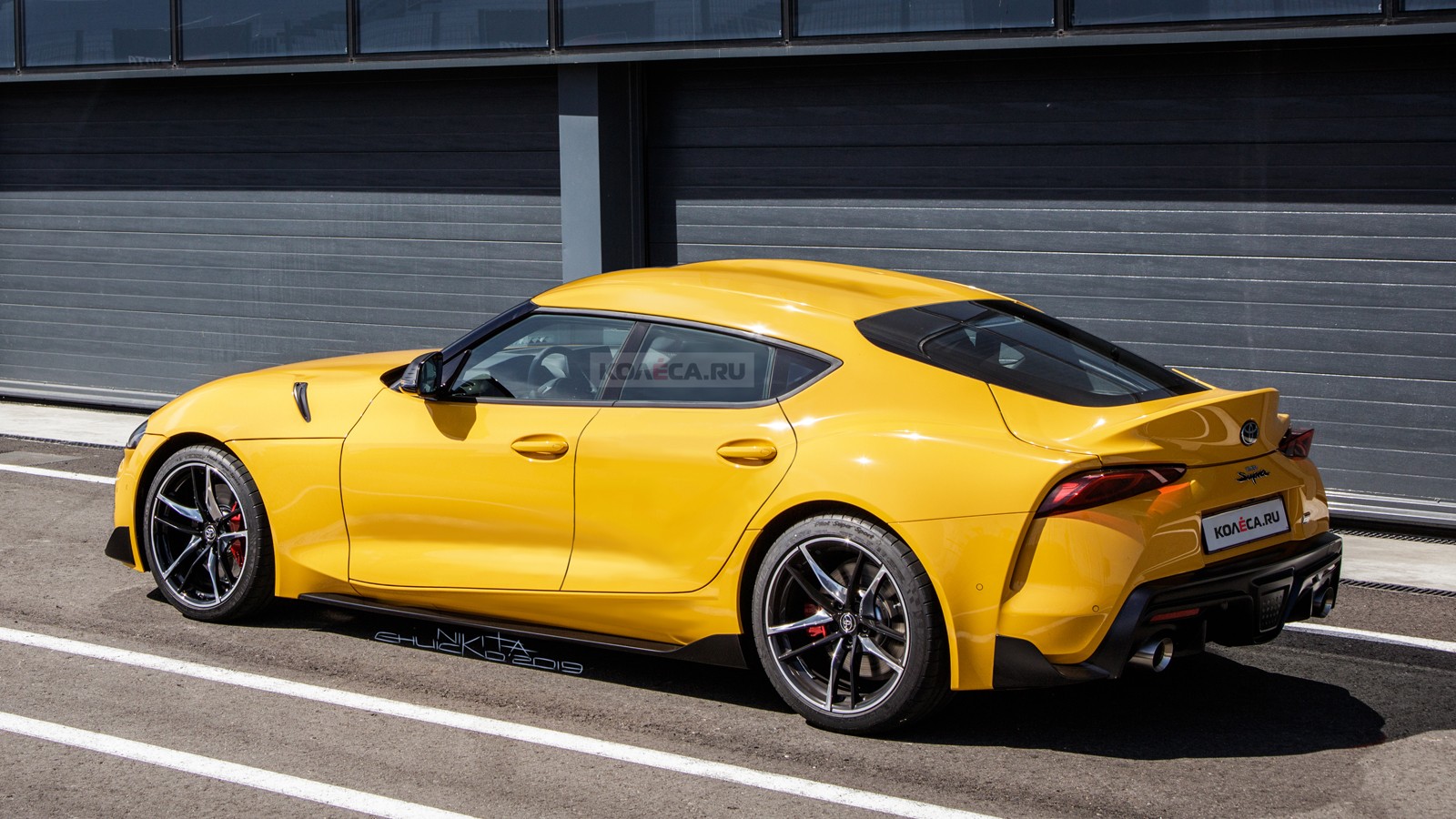 Toyota Supra 5door rear1