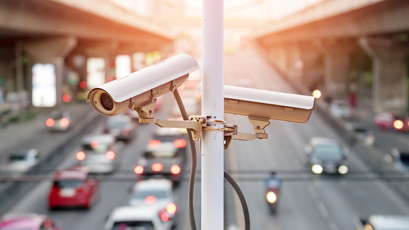 traffic security camera.