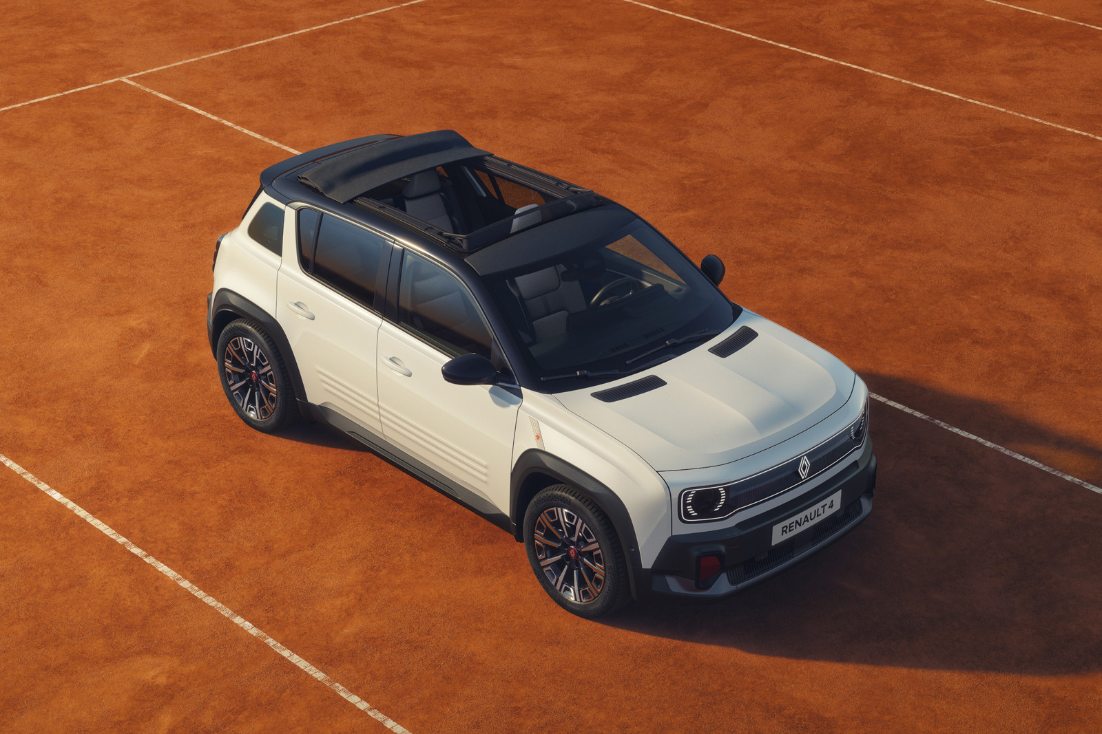 Вдохновлённый чемпионатом Франции по теннису: представлен Renault 4 Roland-Garros