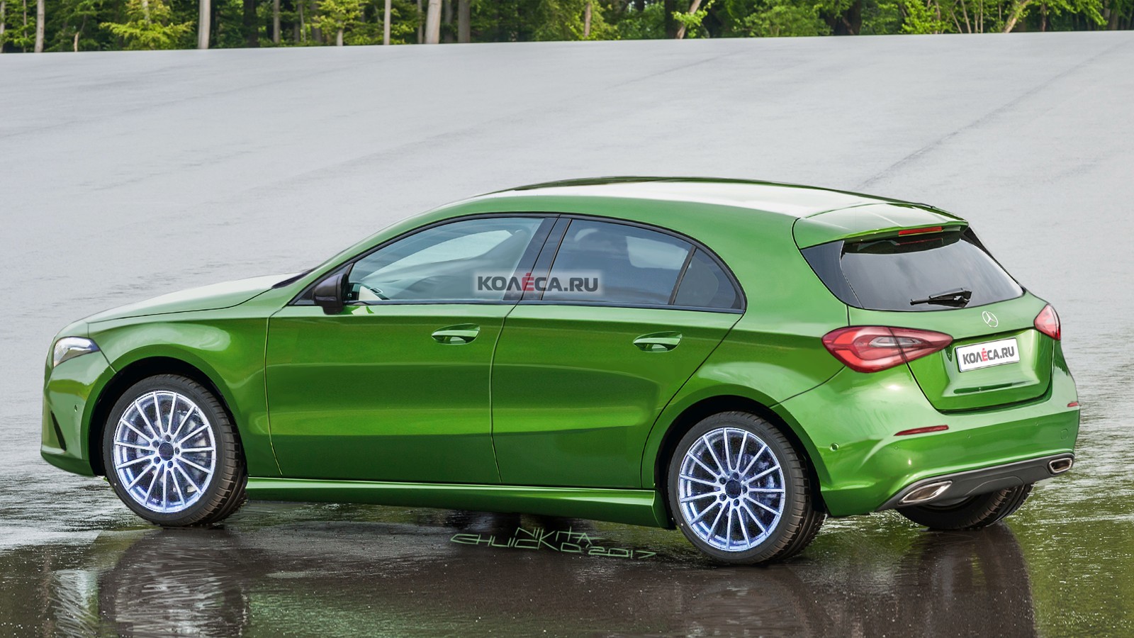 Mercedes-Benz A-class rear1