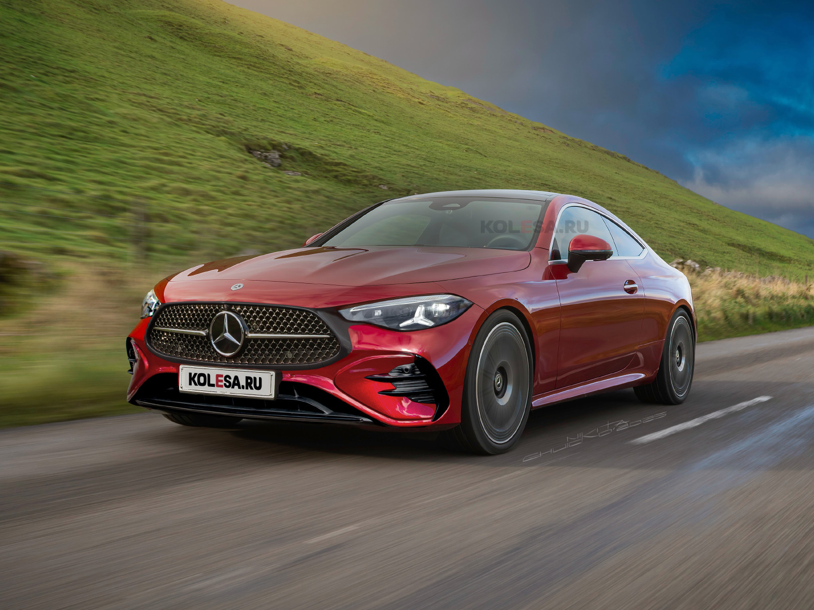 Обновлённый Mercedes-Benz CLE: первые изображения