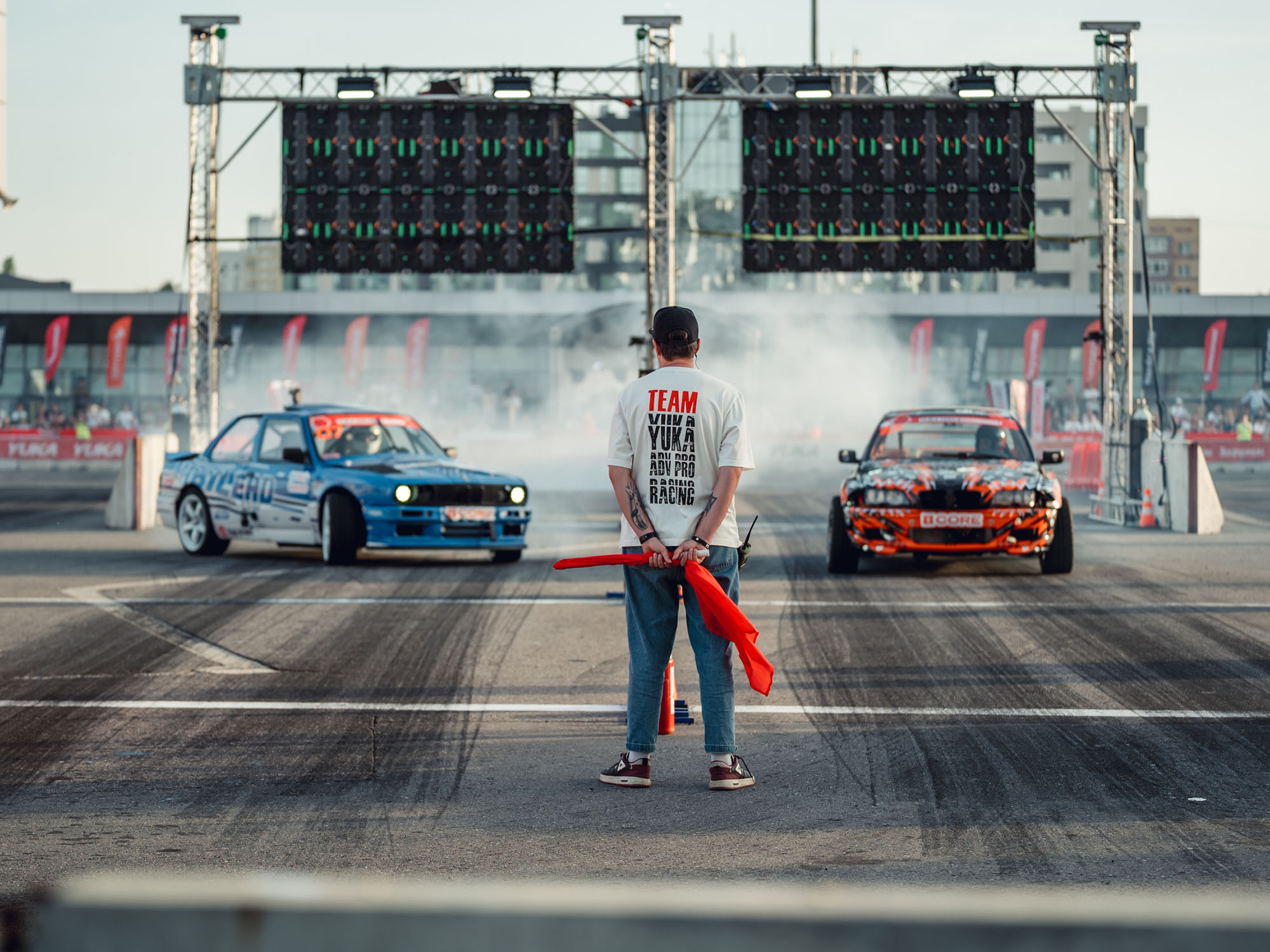 21 июня «Газпром Арена» впервые станет площадкой для соревнований Yuka Drive Gymkhana