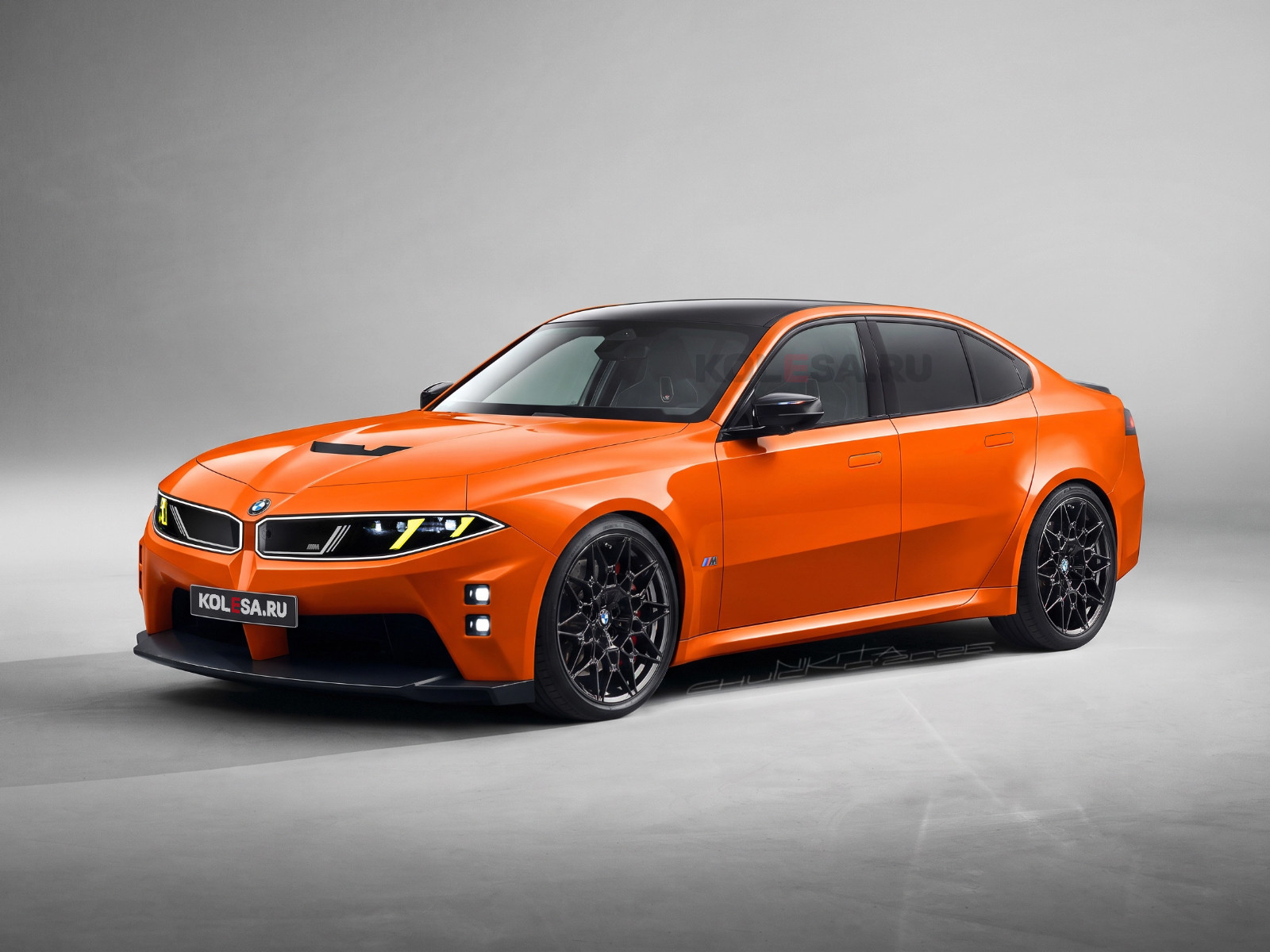 Бензиновая BMW M3 (G84): новые изображения