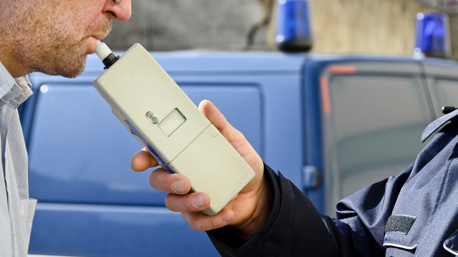 examination of sobriety by a policeman