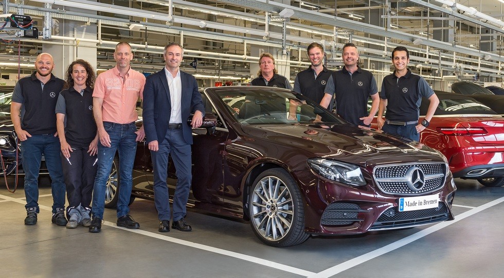 Mercedes-Benz Werk Bremen: Produktion des neuen E-Klasse Cabriolets gestartet