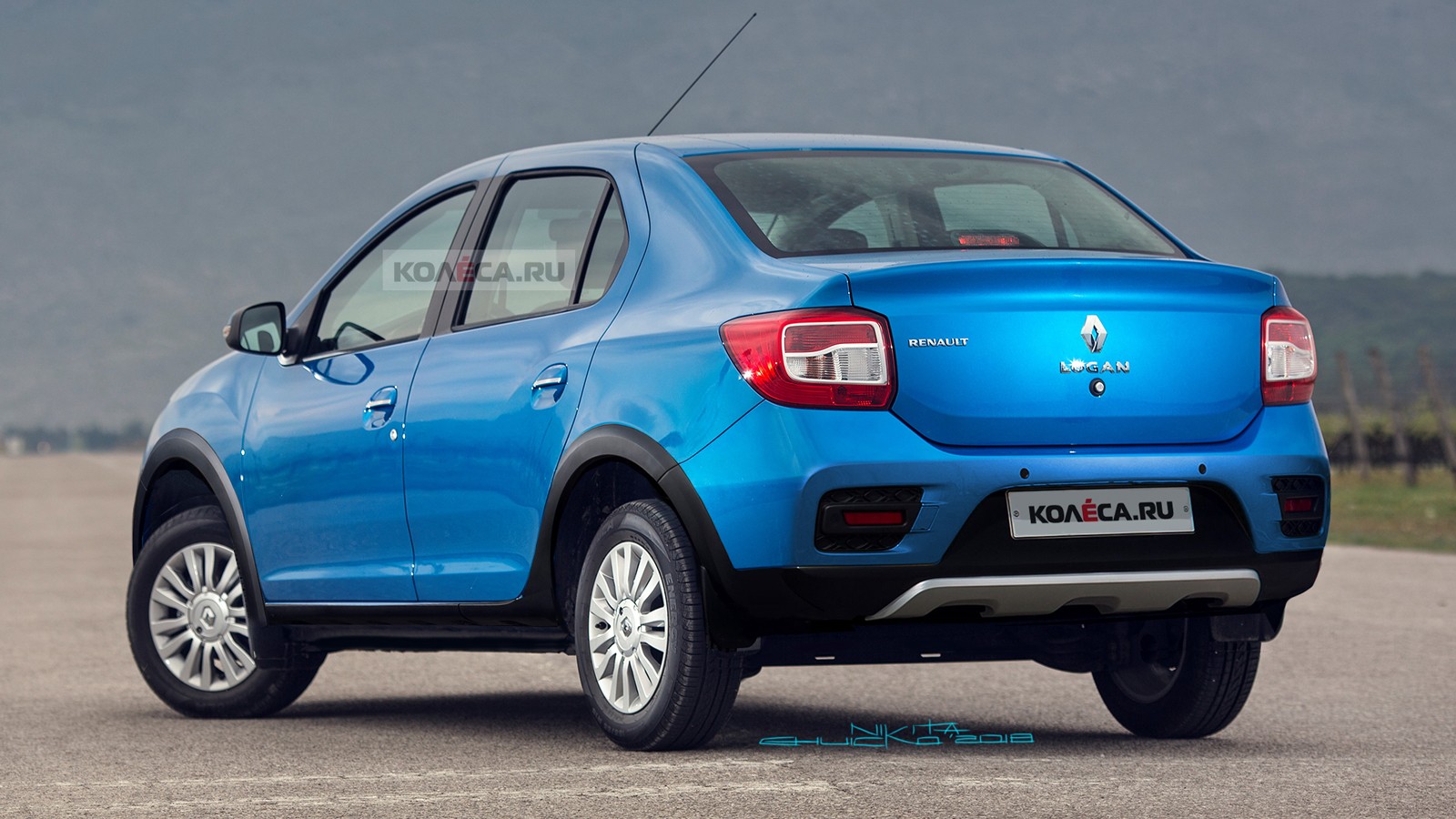 Renault Logan cross rear1