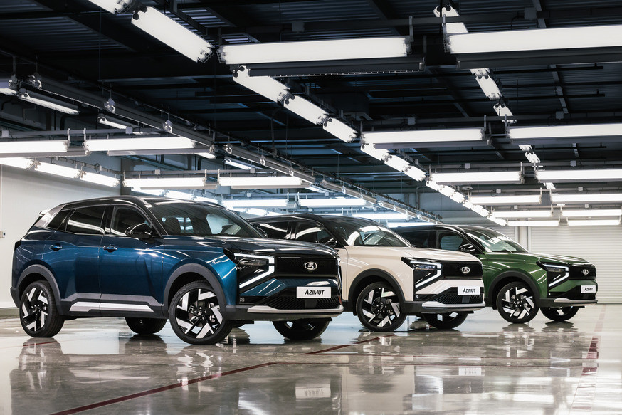 АВТОВАЗ начал производство кроссовера Lada Azimut: официальные фото новинки