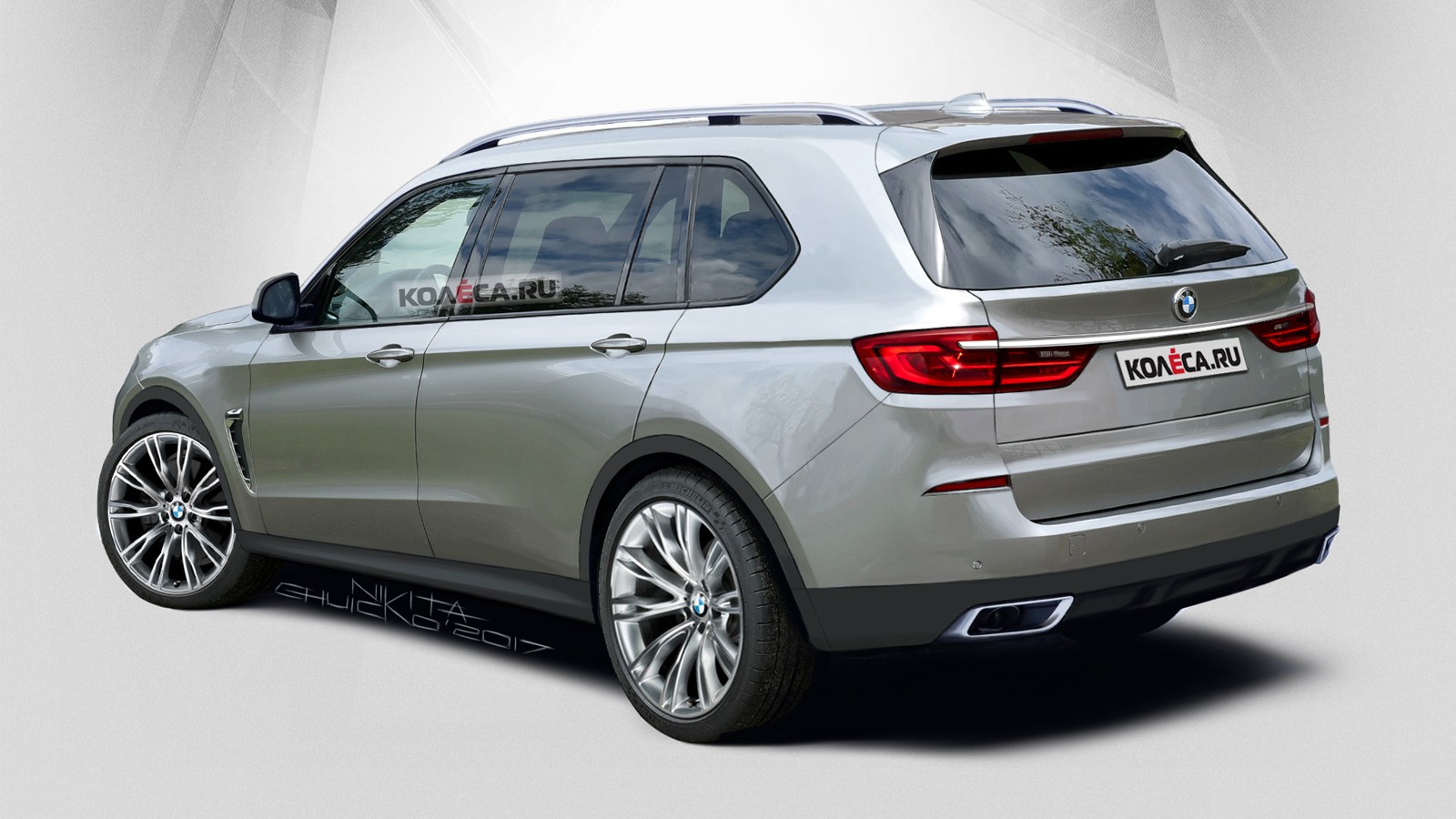 BMW X7 rear