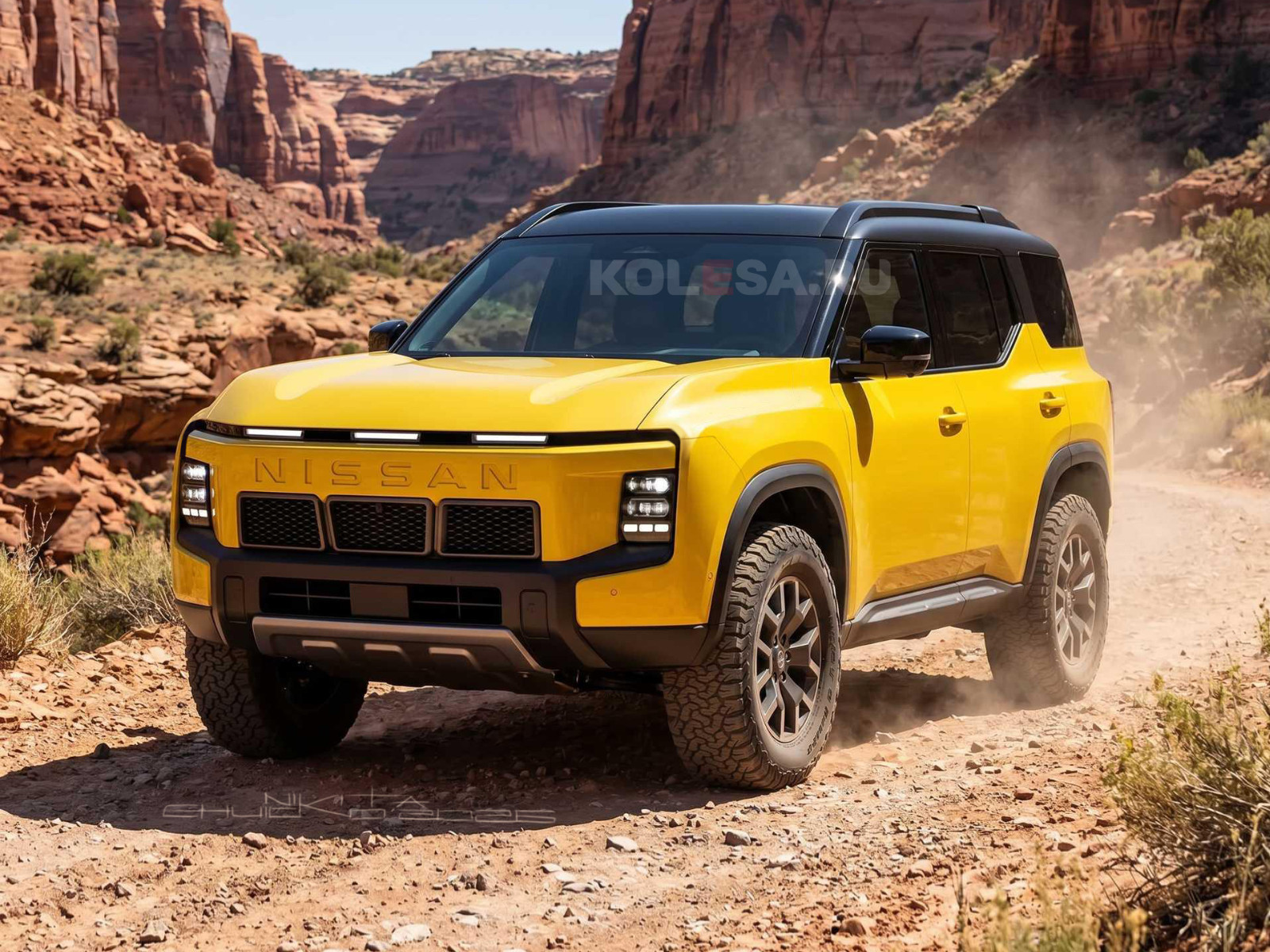 Новый Nissan Xterra: первые изображения