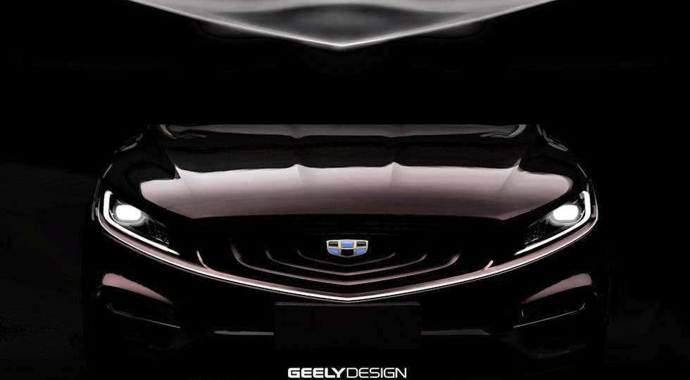 Тизер новой версии Geely Borui