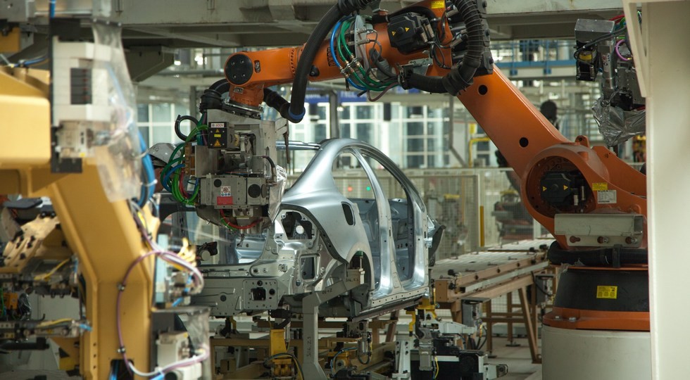 The Volvo Cars manufacturing plant in Chengdu