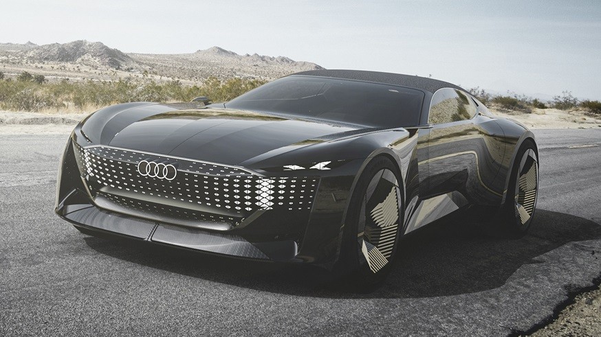 Будущее Audi: марка показала концепт двухместного родстера Skysphere с раздвижным кузовом