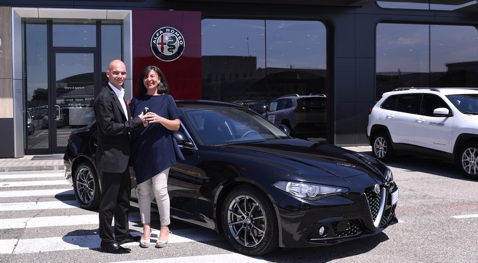 Consegna Nuova Alfa Romeo Giulia