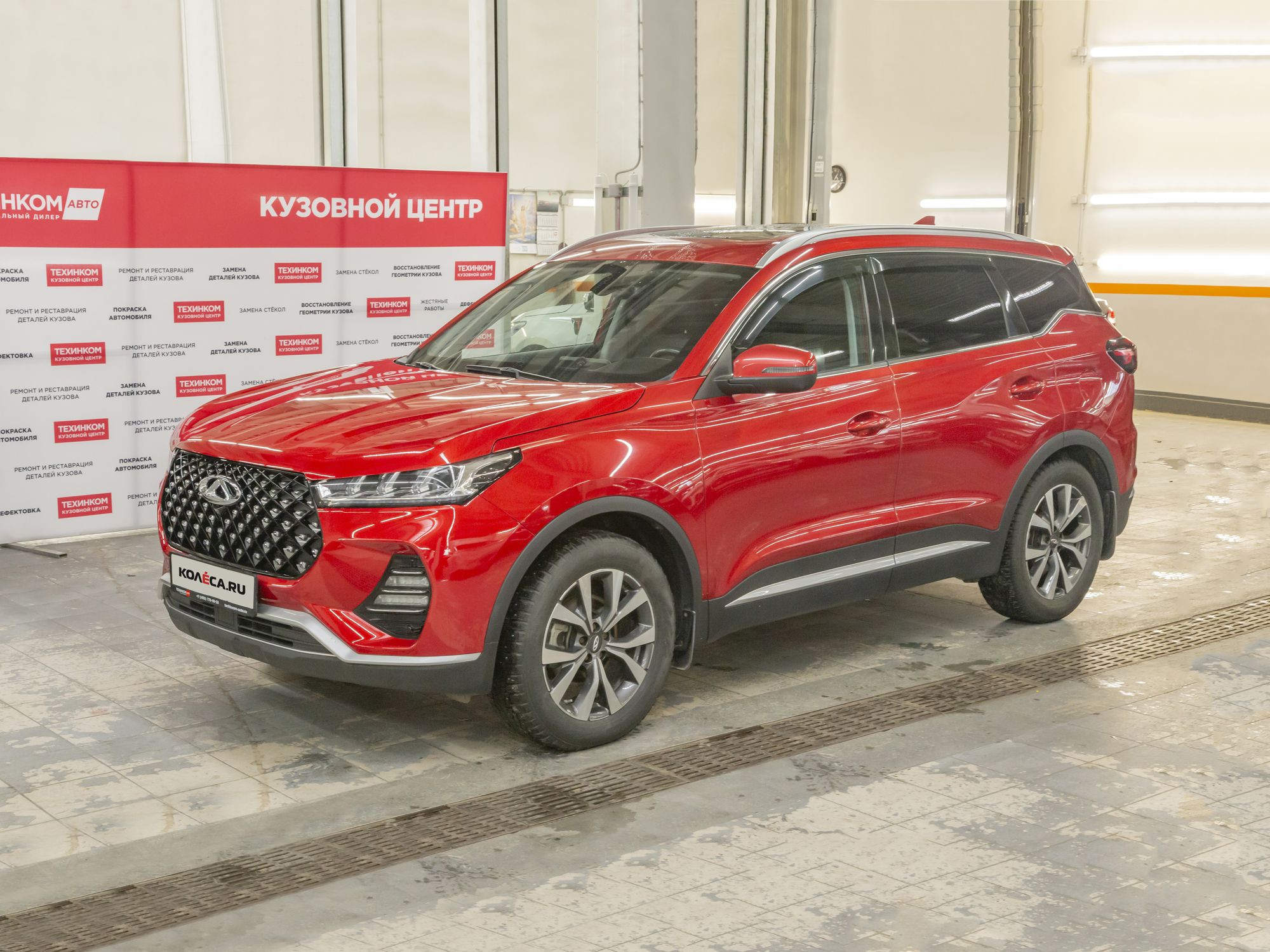 Полмиллиона рублей на ровном месте: кузовной ремонт Chery Tiggo 7 Pro