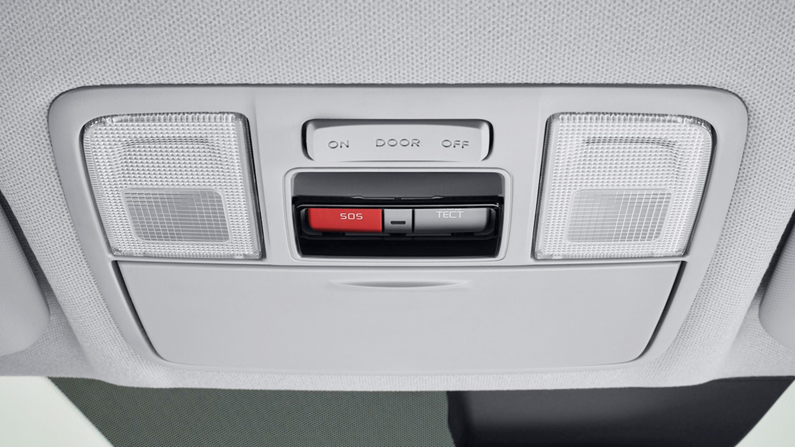 Кнопка вызова экстренных служб в Hyundai Solaris