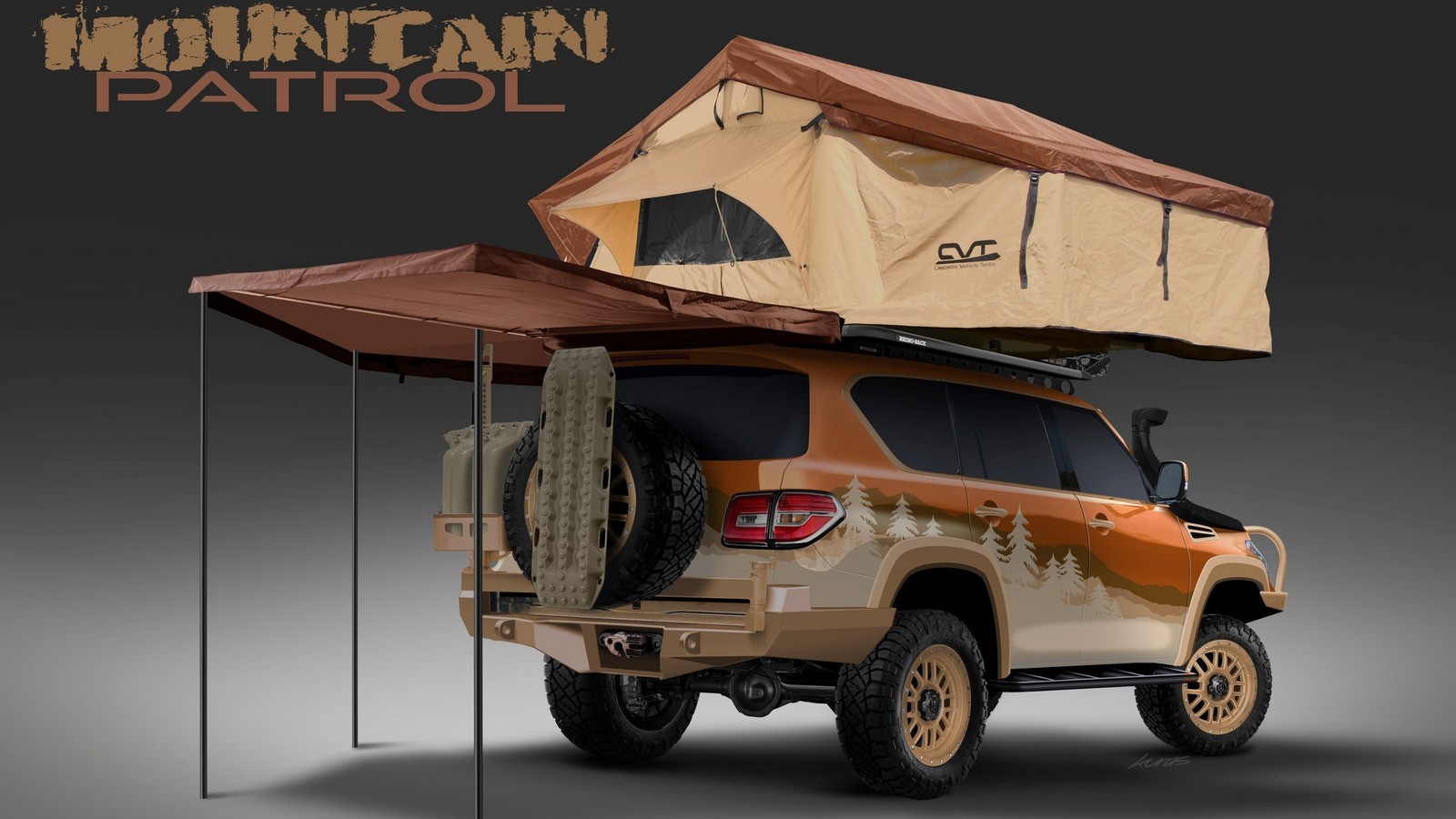 Nissan Armada Mountain Patrol project vehicle build underw