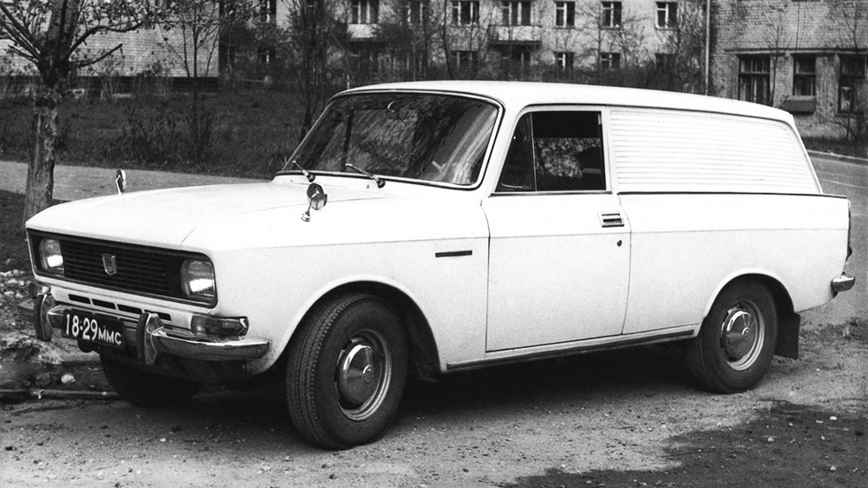 Фургон Москвич-2734 – самый «грузовой» заднеприводный автомобиль АЗЛК