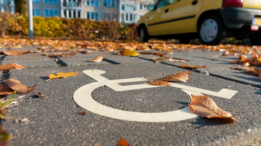 disabled parking sign
